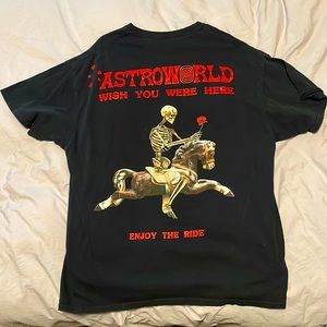Travis Scott astroworld season pass exclusive shirt
